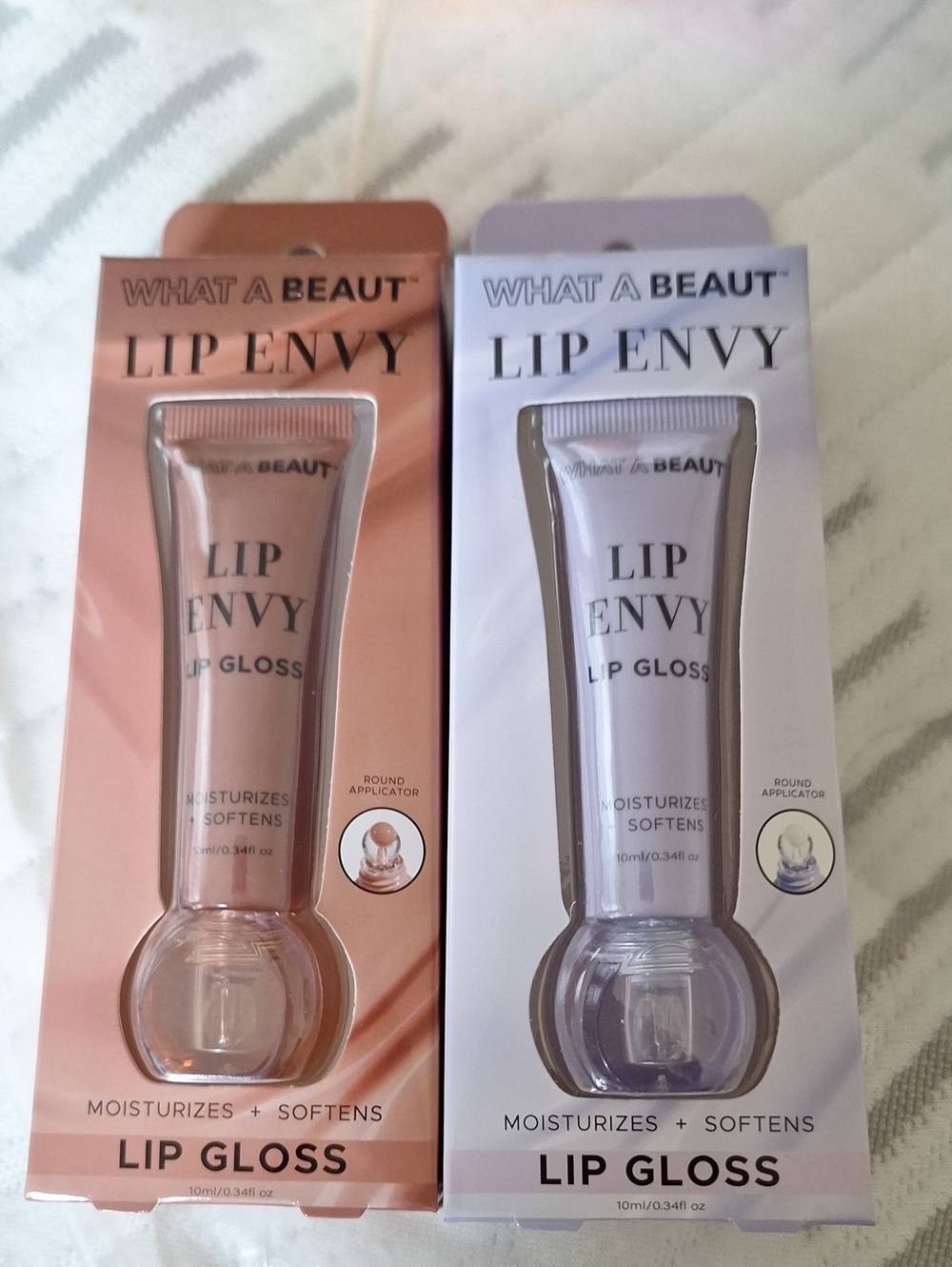 Lip Envy Lip Gloss - Pink and Lavender